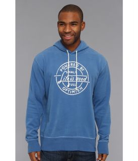 Life is good Go To Hoodie Mens Sweatshirt (Blue)