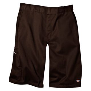 Dickies Mens 13 Loose Fit Multi Pocket Work Shorts   Dark Brown 33