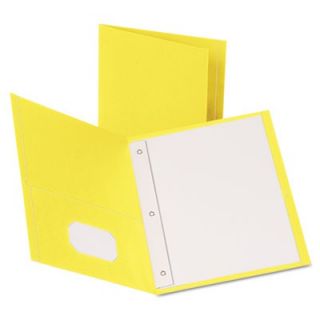 Oxford Twin Pocket Folders with 3 Fasteners