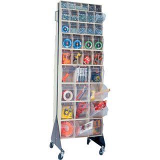 Quantum Storage Double Sided Floor Stand Unit   16in. x 23 5/8in. x 70in. Size,