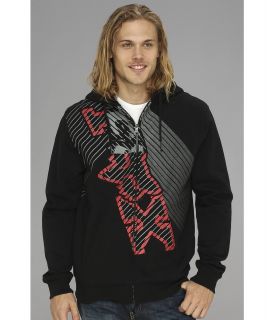 Fox Lannister Sherpa Zip Fleece Mens Sweatshirt (Black)