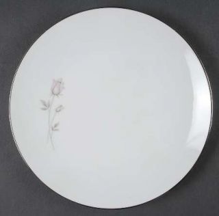 Noritake Pasadena Salad Plate, Fine China Dinnerware   Concerto, Pink/Gray Roseb