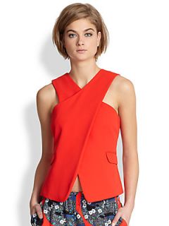 Opening Ceremony Celia Crossover Front Top   Red
