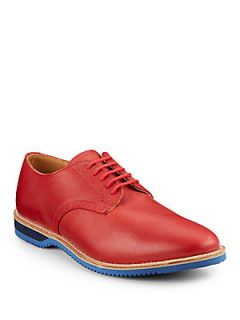 Chase Leather Oxfords   Red
