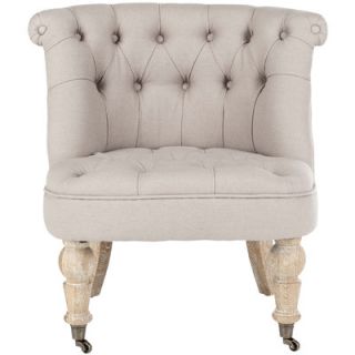 Safavieh Little Tufted Fabric Slipper Chair HUD8209B