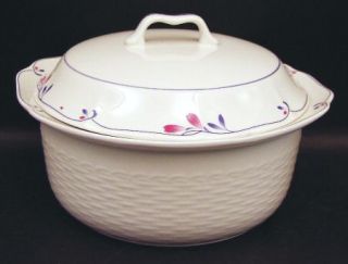 Noritake Copper Bud 2qt Round Covered Casserole (Uses the Rv9s As Base, Fine Chi