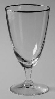 Fostoria Beloved (Stem 6089, Plat) Juice Glass   Stem #6089,         Platinum Tr