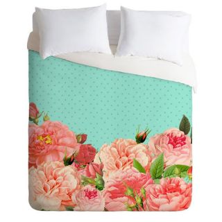 Favorite Floral Luxe Duvet Cover Mint One Size For Women 236900523