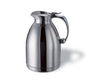 Service Ideas 1 liter Pitcher w/ Unbreakable Liner, Stainless