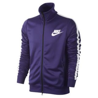 Nike Logo Mens Track Jacket   Court Purple