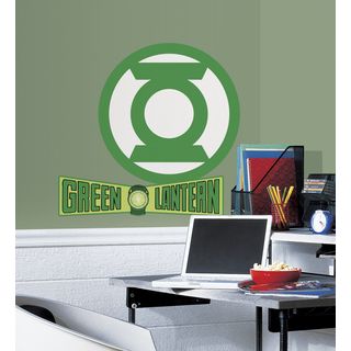 Classic Green Lantern Logo Peel And Stick Giant Wall Decal