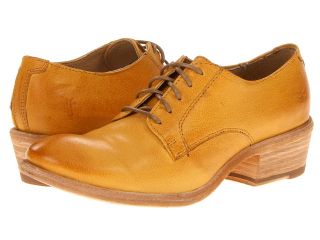 Frye Carson Oxford Womens Lace up casual Shoes (Yellow)