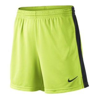 Nike Academy Knit Womens Soccer Shorts   Volt