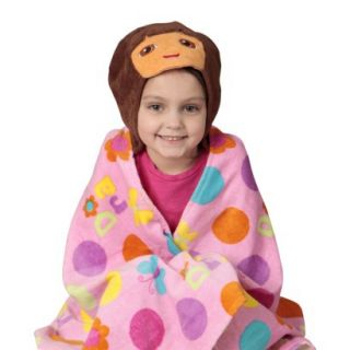 Nickelodeon Dora the Explorer Toddler Hooded Bath Towel