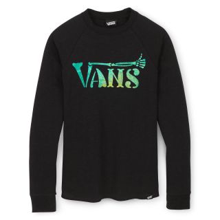 Vans Raglan Tee   Boys 8 20, Black, Boys