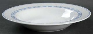 American Atelier French Floral (5228 20) Rim Soup Bowl, Fine China Dinnerware  