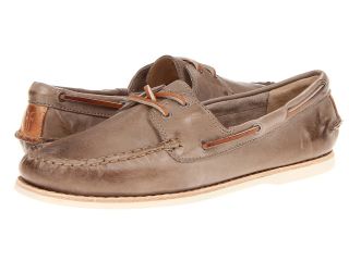 Frye Quincy Boat Shoe Womens Slip on Shoes (Gray)