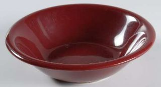 Newcor Bravo Burgundy Coupe Cereal Bowl, Fine China Dinnerware   All Burgundy,Co