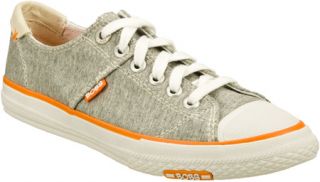 Womens Skechers BOBS Utopia Peace Sign   Gray/Gray Casual Shoes