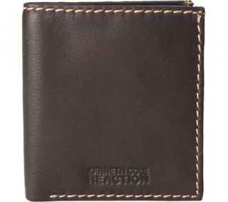Mens Kenneth Cole Reaction Squared Away Broad St.   Brown Small Leather Goods