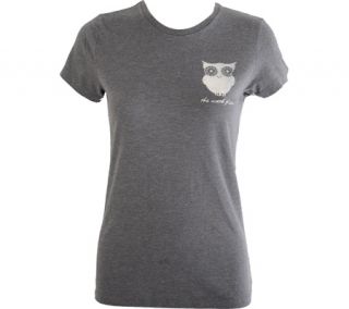 Womens The North Face S/S Hootie Hoo Tee   Charcoal Grey Heather