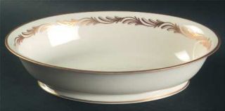 Franciscan Arcadia Gold 9 Oval Vegetable Bowl, Fine China Dinnerware   Gold Plu
