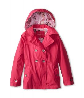 London Fog Kids L114A33 Belted Trench Girls Coat (Pink)