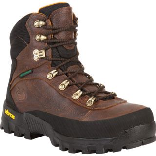 Georgia Crossridge Waterproof Hiker Work Boot   Dark Brown, Size 8 Wide, Model#