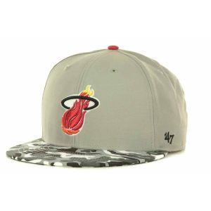 Miami Heat 47 Brand NBA Hardwood Classics Spitfire Snapback Cap