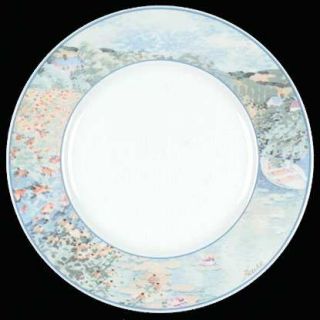 Villeroy & Boch Summer Dreams Salad Plate, Fine China Dinnerware   Blue/Brown/Gr