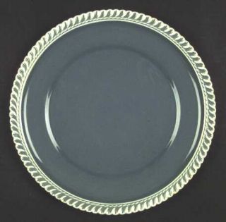 Harker Corinthian (Dark Teal Green) Dinner Plate, Fine China Dinnerware   Teal G