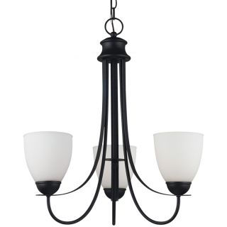 Uptown Blacksmith 3 light Single Tier Chandelier