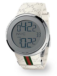 I Gucci Collection White Digital Watch   No Color