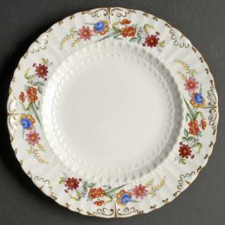 Royal Crown Derby Chatsworth Salad Plate, Fine China Dinnerware   Burford, Multi