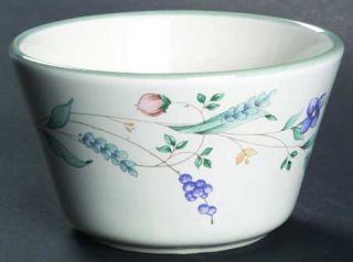 Pfaltzgraff April  Deep Dessert Bowl, Fine China Dinnerware   Stoneware, Floral
