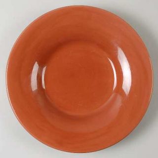 Pottery Barn Sausalito Spice (Terracotta) Salad Plate, Fine China Dinnerware   A