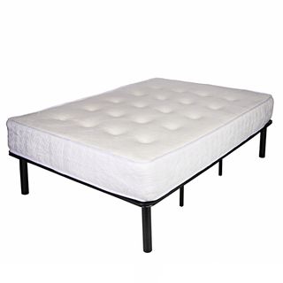 Comfort Living Memory Foam Innersping 11 inch Medium Firm King size Mattress (KingConstruction 1 inch Memory Foam and 1 inch Polyurethane foam on top of 8 inches of independently wrapped coils and another layer of 1 inch Poylurethane FoamSupport Medium 