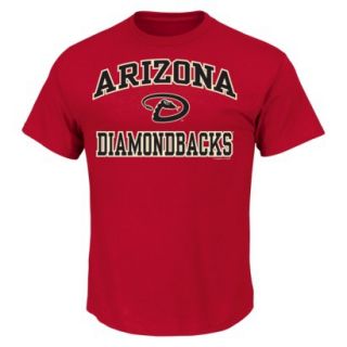 MLB Mens Arizona Diamondbacks T Shirt   Red (XXL)
