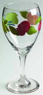 Franciscan Orchard Glade 10 Oz Glassware Goblet, Fine China Dinnerware   Fruit,