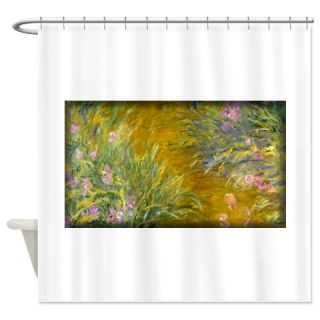  Path through the Irises 01 Monet, Shower Curtain  Use code FREECART at Checkout