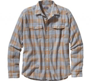 Mens Patagonia Long Sleeved A/C® Steersman Shirt   Pozo/Leaden Blue Plaid S