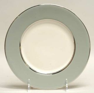 Castleton (USA) Lyric Bread & Butter Plate, Fine China Dinnerware   Gray Rim, 2