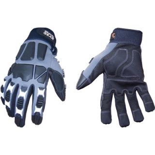 Gravel Gear Impact Performance Work Gloves   Gray/Black, XL