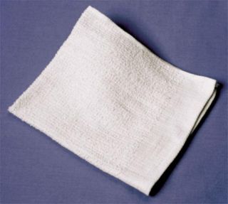 Buccaneer Bar Mop Towel, Ribbed Terry, 100% Cotton, 16 in x 19 in, 28 oz.