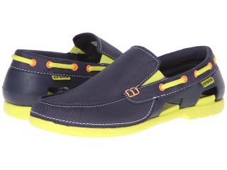 Crocs Beach Line Boat Slip Mens Shoes (Navy)