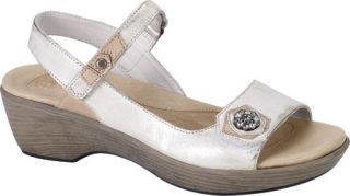 Womens Naot Reserve   Champagne Leather/Dusty Silver Casual Shoes
