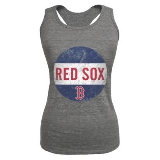 MLB Womens Boston Redsox Tank Top   Grey (L)