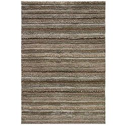 Hand woven Brown Area Rug (5 X 8)