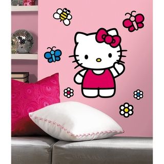 The World Of Hello Kitty Peel and Stick Giant Wall Decals