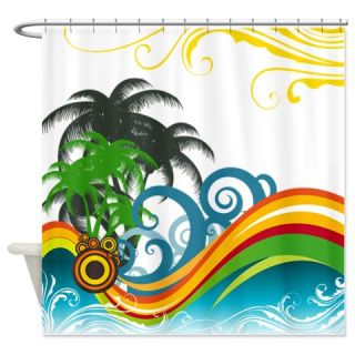  Beach Wave Shower Curtain  Use code FREECART at Checkout